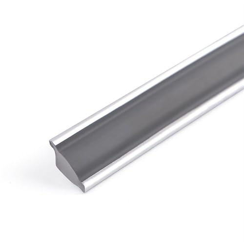 Wandverkleidungsleiste, 5 m, selbstklebende Viertelstableiste, flexible Dichtungs- und Zierleisten for Bodenkanten und Fliesenkanten, Dichtungsstreifen for Decke, Arbeitsplatte, Kabine(Grey Silver,18 Wandverkleidungsleiste, 5 m, selbstklebende Viertelstableiste, flexible Dichtungs- und Zierleisten for Bodenkanten und Fliesenkanten, Dichtungsstreifen for Decke, Arbeitsplatte, Kabine(Grey Silver,18 von HAEUYA