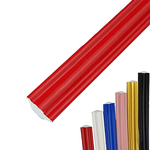 Wandverkleidungsleiste, 5 m lange Viertelstableiste, flexible selbstklebende Dichtungsmasse und Streifen for Bodenkanten und Fliesenkanten, wasserdichte Dichtungsleiste for Decke, Arbeitsplatte, Kabin Wandverkleidungsleiste, 5 m lange Viertelstableiste, flexible selbstklebende Dichtungsmasse und Streifen for Bodenkanten und Fliesenkanten, wasserdichte Dichtungsleiste for Decke, Arbeitsplatte, Kabin von HAEUYA