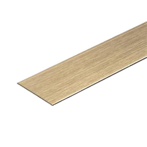 Wandverkleidungsleiste, Eckleiste, 3 m selbstklebende Metallleiste, flexible metallisierte Leiste, Wandverkleidungsleiste aus Edelstahl, metallische dekorative Leiste for Decke, Spiegelrahmen(Brushed Wandverkleidungsleiste, Eckleiste, 3 m selbstklebende Metallleiste, flexible metallisierte Leiste, Wandverkleidungsleiste aus Edelstahl, metallische dekorative Leiste for Decke, Spiegelrahmen(Brushed von HAEUYA