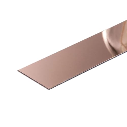 Wandverkleidungsleiste, Eckleiste, 3 m selbstklebende Metallleiste, flexible metallisierte Leiste, Wandverkleidungsleiste aus Edelstahl, metallische dekorative Leiste for Decke, Spiegelrahmen(Glossy R Wandverkleidungsleiste, Eckleiste, 3 m selbstklebende Metallleiste, flexible metallisierte Leiste, Wandverkleidungsleiste aus Edelstahl, metallische dekorative Leiste for Decke, Spiegelrahmen(Glossy R von HAEUYA
