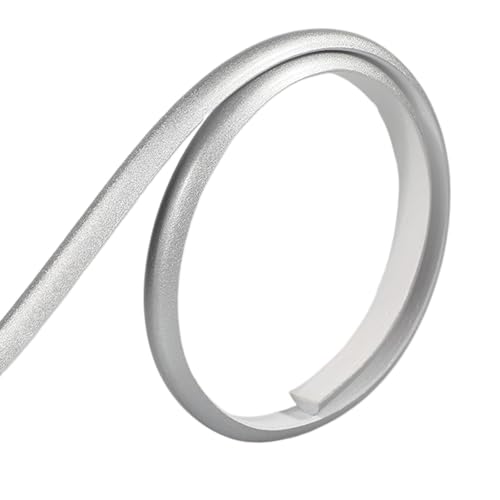 Wandverkleidungsleiste, flexible, wasserdichte Wandverkleidung, selbstklebend, Bodenübergangsleiste, Bodenübergangsleiste, geeignet for Schreibtisch, Schrank, Türrahmen, Hintergrunddekoration(Silver,5 Wandverkleidungsleiste, flexible, wasserdichte Wandverkleidung, selbstklebend, Bodenübergangsleiste, Bodenübergangsleiste, geeignet for Schreibtisch, Schrank, Türrahmen, Hintergrunddekoration(Silver,5 von HAEUYA