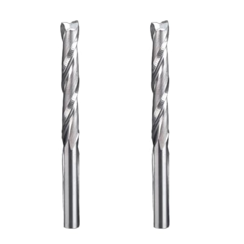 HAFRILY 4X25mm UP & DOWN Spiralfräser Schnittlänge Integral Tungsten Schaftfräser CNC Fräser Schneiden für Holzfräser Spiralnutfräser,Kompression Holz,Werbungfräser (2 Stücke) HAFRILY 4X25mm UP & DOWN Spiralfräser Schnittlänge Integral Tungsten Schaftfräser CNC Fräser Schneiden für Holzfräser Spiralnutfräser,Kompression Holz,Werbungfräser (2 Stücke) von HAFRILY