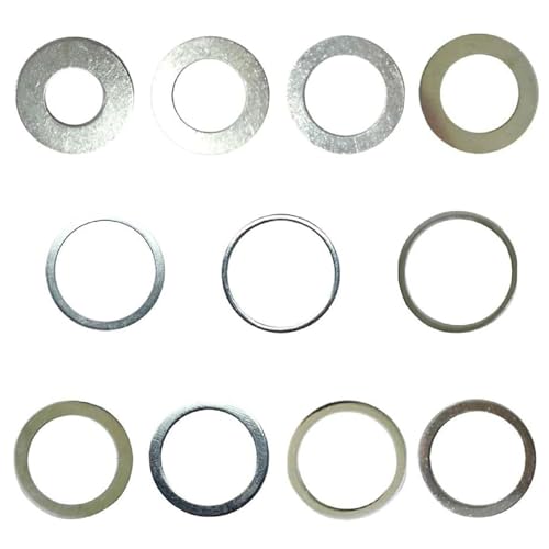 HAFRILY Reduzierringe, 20/22,2/25,4/30/32 mm, kreisförmige Reduzierringe, runde Blechscheiben, Holzbearbeitungswerkzeuge, 11 Stück HAFRILY Reduzierringe, 20/22,2/25,4/30/32 mm, kreisförmige Reduzierringe, runde Blechscheiben, Holzbearbeitungswerkzeuge, 11 Stück von HAFRILY