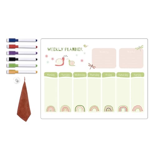 HAGJII Magnetkalender Für Den Kühlschrank, Monatsplaner Abwischbar Magnetisch Organizer Whiteboard Kalender Inklusive Marker, Radiergummi Wochenplaner Abwischbar HAGJII Magnetkalender Für Den Kühlschrank, Monatsplaner Abwischbar Magnetisch Organizer Whiteboard Kalender Inklusive Marker, Radiergummi Wochenplaner Abwischbar von HAGJII
