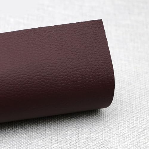 Selbstklebender Lederpatch, Kunstlederpatch, verwendet für Sofa, Autositz Lederreparatur Kaffeefarbe(15CMX20CM) von HAHII