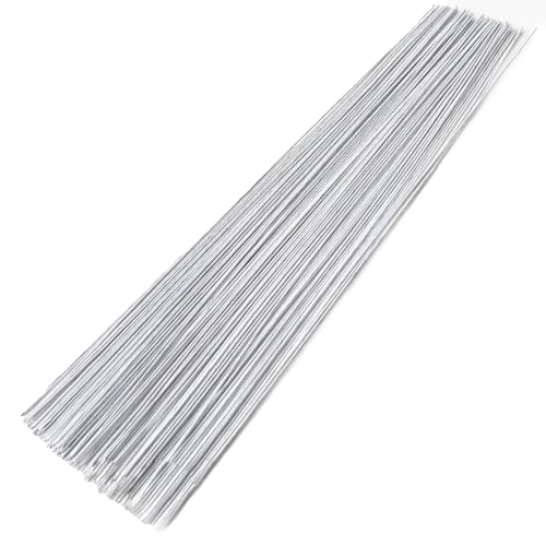 HAHIYO Metalldraht, 20 Gauge, weiß, mit Papier umwickelt, 36 cm, 70 Stück, flexible Paddeldrähte, Floristendraht, Gartendraht für Handwerk, Weihnachtskranz, Blumenarrangement, Blumenstrauß, Verpackung HAHIYO Metalldraht, 20 Gauge, weiß, mit Papier umwickelt, 36 cm, 70 Stück, flexible Paddeldrähte, Floristendraht, Gartendraht für Handwerk, Weihnachtskranz, Blumenarrangement, Blumenstrauß, Verpackung von HAHIYO