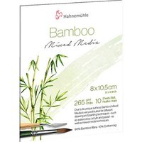 HAHNEMÜHLE Aquarellblock Bamboo 10,5 x 8,0 cm von HAHNEMÜHLE