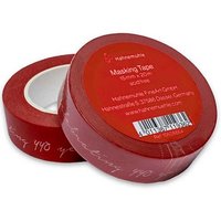 HAHNEMÜHLE Malerband rot 15,0 mm x 20,0 m 1 Rolle von HAHNEMÜHLE