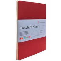 HAHNEMÜHLE Notizbücher DIN A5 blanko, cerise/paprika Softcover 40 Seiten, 1 St. HAHNEMÜHLE Notizbücher DIN A5 blanko, cerise/paprika Softcover 40 Seiten, 1 St. von HAHNEMÜHLE