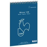 HAHNEMÜHLE Skizzenblock DIN A4, 1 Block von HAHNEMÜHLE