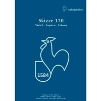 HAHNEMÜHLE Skizzenblock DIN A4, 1 Block von HAHNEMÜHLE