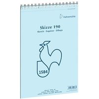 HAHNEMÜHLE Skizzenblock DIN A4, 1 Block von HAHNEMÜHLE