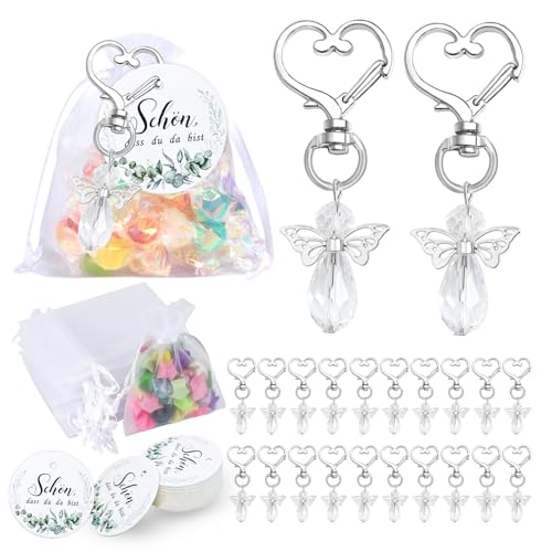 30 Sets Schutzengel Anhänger, Schutzengel Dankeschön Gastgeschenke inklusive 30 Geschenkanhänger, 30 Engel Anhänger 30 Organzasäckchen für Hochzeit Taufe Weihnachten Geburtstag Konfirmation 30 Sets Schutzengel Anhänger, Schutzengel Dankeschön Gastgeschenke inklusive 30 Geschenkanhänger, 30 Engel Anhänger 30 Organzasäckchen für Hochzeit Taufe Weihnachten Geburtstag Konfirmation von HAINLOGWANG