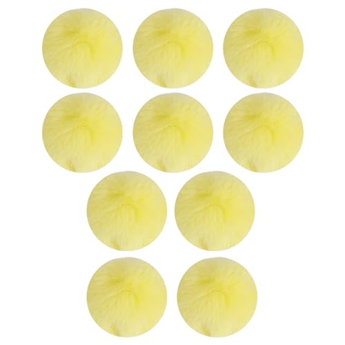 10 Pompons, flauschiges Haar, weiche Pompons, Schlüsselanhänger, zum Aufnähen auf Schal, Mütze, Schuhe, Bekleidung, Handwerk, Dekoration, Strickzubehör 10 Pompons, flauschiges Haar, weiche Pompons, Schlüsselanhänger, zum Aufnähen auf Schal, Mütze, Schuhe, Bekleidung, Handwerk, Dekoration, Strickzubehör von HAISENG