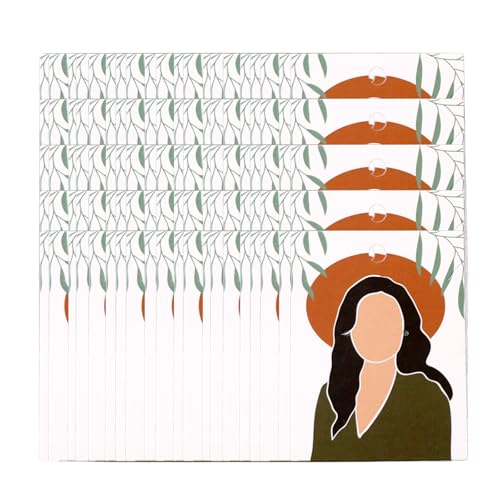 100 Stück Ohrringkarten, 6 x 8 cm, Papierkarten, Schmuckausstellung, Zubehör, Schmuck-Display-Karten für Schmuckpräsentation von HAISENG