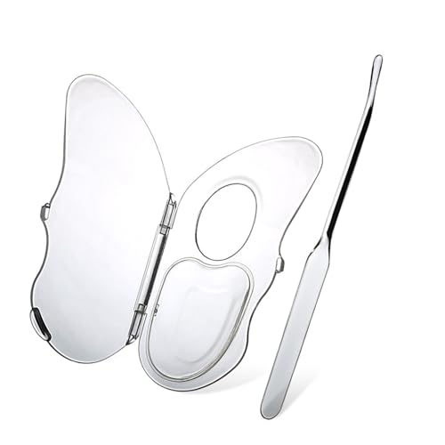 2 x Make-up-Paletten, Kosmetik-Paletten, Make-up-Mischpaletten, Künstlerwerkzeug, Mischpaletten, Beauty-Zubehör 2 x Make-up-Paletten, Kosmetik-Paletten, Make-up-Mischpaletten, Künstlerwerkzeug, Mischpaletten, Beauty-Zubehör von HAISENG