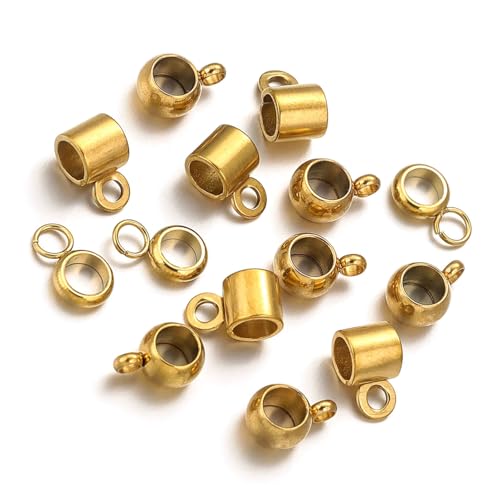 20pcs Edelstahl Roundverbinder Schmücken Runde Charme Anhänger Für Schmuckherstellung Und Handwerk Aus Rostfreien Stahlperlen 20pcs Edelstahl Roundverbinder Schmücken Runde Charme Anhänger Für Schmuckherstellung Und Handwerk Aus Rostfreien Stahlperlen von HAISENG