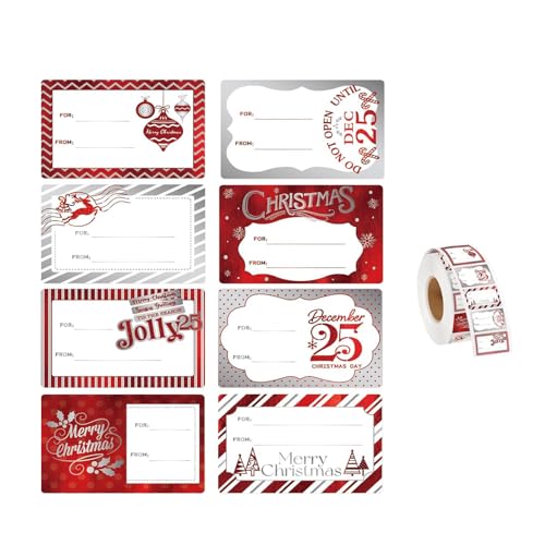 300pcs Weihnachtsverpackungsbezeichnungen 4.5x3cm Haftetikett Weihnachtsname Aufkleber Für Siegelumschlagkarte Und Verpackungskleber Partyzubehör Partyzubehör 300pcs Weihnachtsverpackungsbezeichnungen 4.5x3cm Haftetikett Weihnachtsname Aufkleber Für Siegelumschlagkarte Und Verpackungskleber Partyzubehör Partyzubehör von HAISENG