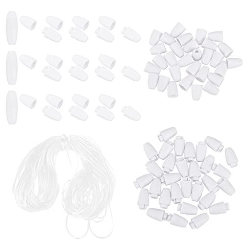 Abreißverschlüsse mit Nylon-Schlüsselband, Perlenfassverbinder, Plastomer-Verschluss, Schnallen für Schmuckherstellung Abreißverschlüsse mit Nylon-Schlüsselband, Perlenfassverbinder, Plastomer-Verschluss, Schnallen für Schmuckherstellung von HAISENG