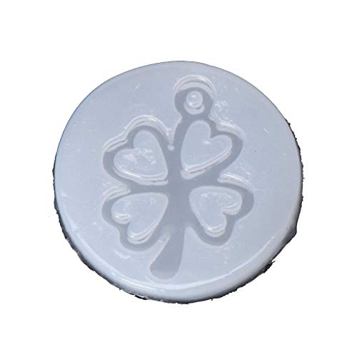 Glänzende Glänzende Silikonharzform Glocken Ohrringe Schimmel Schlüsselbund Anhänger Schmuck Epoxidharz Crafting Form von HAISENG
