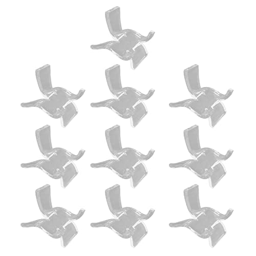HAISENG Acryl-Kristallständer, 10 Stück/Set, Sammlerstücke, Präsentationsständer, Zubehör für kleine Staffeleien HAISENG Acryl-Kristallständer, 10 Stück/Set, Sammlerstücke, Präsentationsständer, Zubehör für kleine Staffeleien von HAISENG