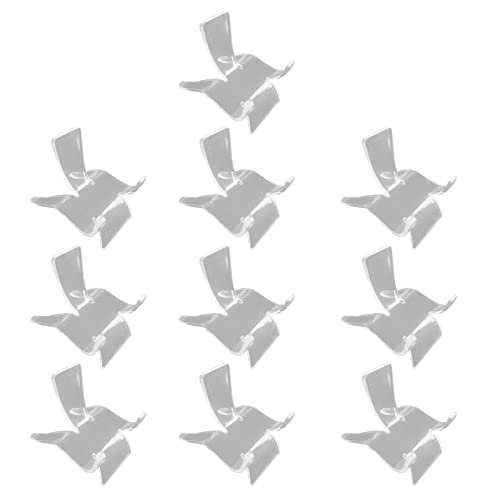 HAISENG Acryl-Kristallständer, 10 Stück/Set, Sammlerstücke, Präsentationsständer, Zubehör für kleine Staffeleien HAISENG Acryl-Kristallständer, 10 Stück/Set, Sammlerstücke, Präsentationsständer, Zubehör für kleine Staffeleien von HAISENG