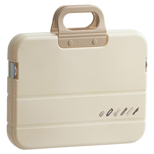HAISENG Aktenbox mit Griff A 4 Dokumentenbox Multifunktionale Aktenbox Schreibwaren und Bürobedarf HAISENG Aktenbox mit Griff A 4 Dokumentenbox Multifunktionale Aktenbox Schreibwaren und Bürobedarf von HAISENG