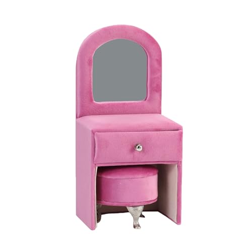 HAISENG Anspruchsvolle Plüsch-Schmuckschatulle, Plüsch-Schmuck-Aufbewahrungsbox, europäischer Stil, Miniatur-Sofa für Halskette, Ringe, Präsentation HAISENG Anspruchsvolle Plüsch-Schmuckschatulle, Plüsch-Schmuck-Aufbewahrungsbox, europäischer Stil, Miniatur-Sofa für Halskette, Ringe, Präsentation von HAISENG