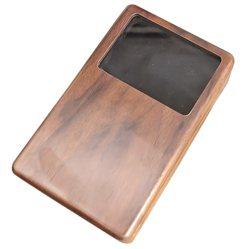 HAISENG Elegante Walnussholz Holzschmuck Organisatoren Moderne Walnussholz Schmuckschatulle Mit Flexiblen Trennwänden Für Verschiedene Accessoires von HAISENG