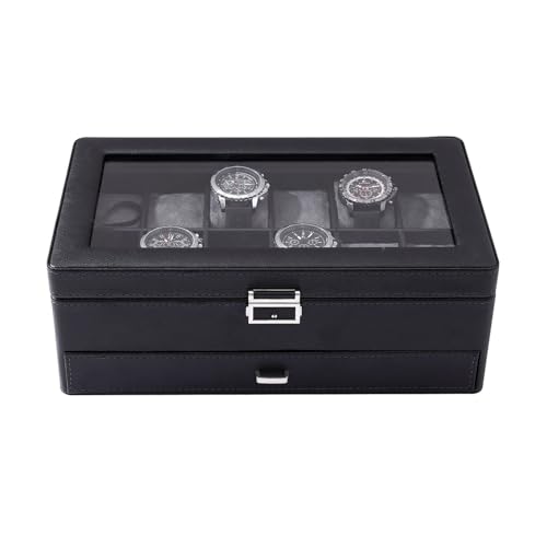 HAISENG Geräumige Schmuckschatulle Mit Weicher Innenräumiger Schmucklagerung Mit Geräumigen Fächern Für Accessoire HAISENG Geräumige Schmuckschatulle Mit Weicher Innenräumiger Schmucklagerung Mit Geräumigen Fächern Für Accessoire von HAISENG