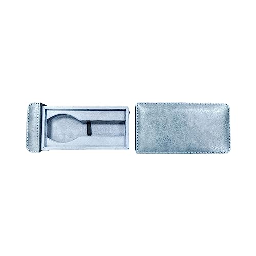 HAISENG Handgefertigtes PU-Leder; rechteckige Reiseuhr-Box, tragbar, ausziehbar, Uhrenvitrinen für Männer und Erwachsene von HAISENG
