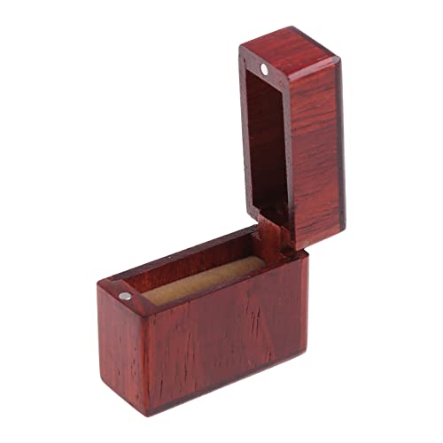 HAISENG Holzringträgerbox Hochzeit Verlobungsring Display Box Dekorative Schmuckschatulle Bevorzugung Geschenk Rechteck Stil HAISENG Holzringträgerbox Hochzeit Verlobungsring Display Box Dekorative Schmuckschatulle Bevorzugung Geschenk Rechteck Stil von HAISENG