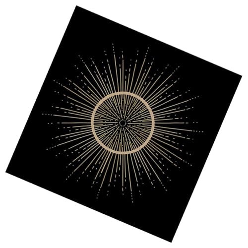 HAISENG Schmetterling Und Blumen Gemusterte Tarot Tarot Tarot Karte Tischdecke Für Spirituelle Unterhaltung Lesen von HAISENG