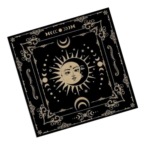 HAISENG Schmetterling Und Blumen Gemusterte Tarot Tarot Tarot Karte Tischdecke Für Spirituelle Unterhaltung Lesen von HAISENG