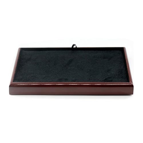 HAISENG Schmuckaufbewahrungstablett aus Holz für Ohrringe, Uhren, Halsketten, Vintage-Schmuckschatulle HAISENG Schmuckaufbewahrungstablett aus Holz für Ohrringe, Uhren, Halsketten, Vintage-Schmuckschatulle von HAISENG