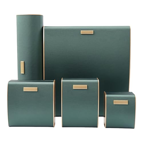 HAISENG Set Von 5 Schmuckveranstalter Multifunktionaler Aufbewahrungskoffer Für Ringe Halsketten Ohrringe Kratzfeste Schmuckschatulle HAISENG Set Von 5 Schmuckveranstalter Multifunktionaler Aufbewahrungskoffer Für Ringe Halsketten Ohrringe Kratzfeste Schmuckschatulle von HAISENG