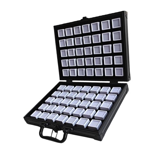 HAISENG Tragbare Schmuckschatulle aus Aluminiumlegierung mit Verriegelungsmechanismus, Zubehör für mehr Sicherheit und Organisation HAISENG Tragbare Schmuckschatulle aus Aluminiumlegierung mit Verriegelungsmechanismus, Zubehör für mehr Sicherheit und Organisation von HAISENG