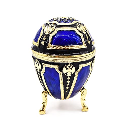 Handbemalte Emaillierte Farbe Eierstil Schmuckschatulle Dekorative Scharniere Schmuck Schmuckkasten Einzigartige Geschenk Home Dekoration Handbemalte Emaillierte Farbe Eierstil Schmuckschatulle Dekorative Scharniere Schmuck Schmuckkasten Einzigartige Geschenk Home Dekoration von HAISENG