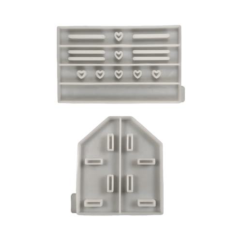 Multifunktionale Epoxidharz-Formen, Aufbewahrung, Organizer, Formen, Gestell, Silikonformen, Epoxidharz, Bastelformen für Ständer, Bastelbedarf von HAISENG