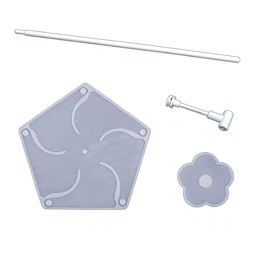 Rotary Windmühlen-Harzformen, Silikon-Bündel, Windrad-Formen für Epoxidharz, Schmuck, Harz, Gießform, Windmühlenform von HAISENG