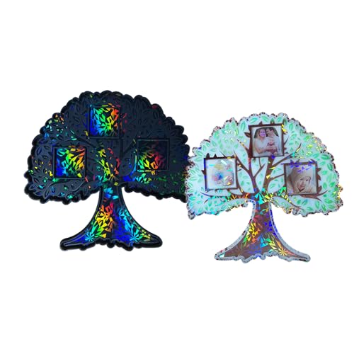 Silikonform für Bilderrahmen, großer Baum, Bild, Wand, Desktop-Dekoration, Kristall, Epoxidharz, Bastelharz, Fotoform von HAISENG