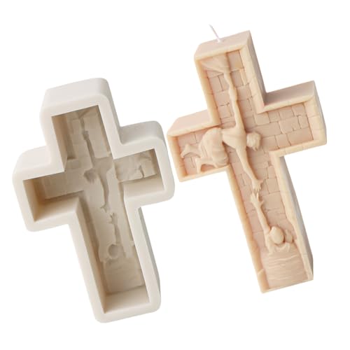 Silikonform zur Herstellung von Seifen, religiöses Thema, Bastelform, geeignet für verschiedene Anlässe von HAISENG
