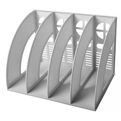 Stehsammler A4, HAIYUU 2 Stück Ordner Organizer Zeitschriftenhalter mit 4 Fächer Stehordner Plastik Schreibtisch-Ordner Aktenordner Büro Organizer für Hause, Schule, Büro, Papier, Dokumente Stehsammler A4, HAIYUU 2 Stück Ordner Organizer Zeitschriftenhalter mit 4 Fächer Stehordner Plastik Schreibtisch-Ordner Aktenordner Büro Organizer für Hause, Schule, Büro, Papier, Dokumente von HAIYUU