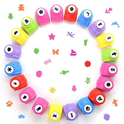 HAKACC Papierstanzer, 20 Stück Motivstanzer Mini Craft Papier Motivlocher Herz Stern Schmetterling Schneeflocke 10 Formen Ausstanzer für DIY Scrapbook Fotoalbum Handwerk Grußkarten HAKACC Papierstanzer, 20 Stück Motivstanzer Mini Craft Papier Motivlocher Herz Stern Schmetterling Schneeflocke 10 Formen Ausstanzer für DIY Scrapbook Fotoalbum Handwerk Grußkarten von HAKACC
