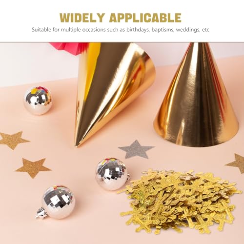 HAKIDZEL 1 Packung Kreuz Konfetti zur Taufe, Glitzer-Kreuz-Pailletten, Tischdekoration für Babyparty, Hochzeit, Geburtstag, Kommunion, Taufe und Weihnachtsfeier, golden HAKIDZEL 1 Packung Kreuz Konfetti zur Taufe, Glitzer-Kreuz-Pailletten, Tischdekoration für Babyparty, Hochzeit, Geburtstag, Kommunion, Taufe und Weihnachtsfeier, golden von HAKIDZEL