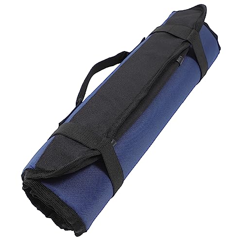HAKIDZEL 1 Stück Küchen Organizer Chef Roll Bag Fächer Vielseitige Aufbewahrung für Messer Leicht und Tragbar für Profiköche Camping und BBQ von HAKIDZEL