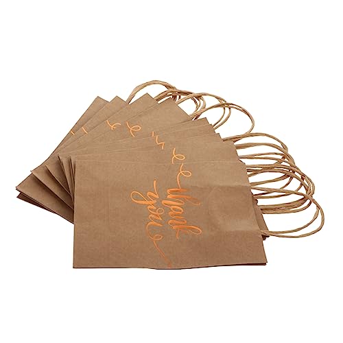 HAKIDZEL 12 Stück Geschenktüten Set aus Kraftpapier Kreative Papiertüten für Snacks Süßigkeiten und Kleine für Geburtstagsfeiern und Veranstaltungen von HAKIDZEL