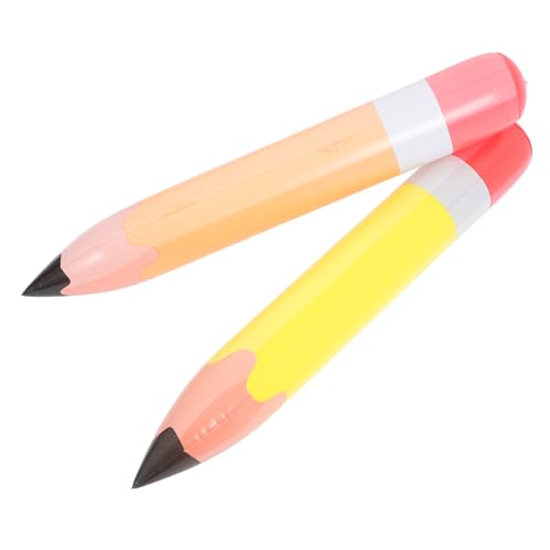 HAKIDZEL 2 Stück Jumbo PVC Aufblasbare Buntstifte Bunte Party Deko Schulanfang Deko Hängende Riesen Bleistift Spielzeuge in Orange und Gelb für Klassenzimmer und Geburtstagsfeiern HAKIDZEL 2 Stück Jumbo PVC Aufblasbare Buntstifte Bunte Party Deko Schulanfang Deko Hängende Riesen Bleistift Spielzeuge in Orange und Gelb für Klassenzimmer und Geburtstagsfeiern von HAKIDZEL