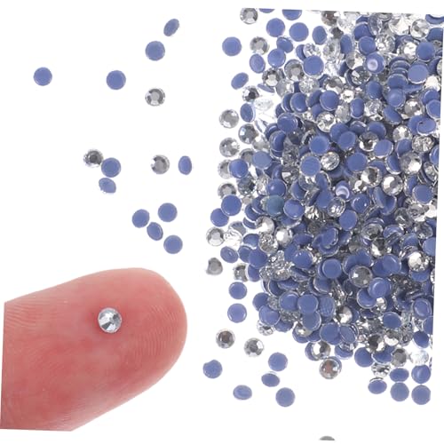 HAKIDZEL 2880 Stück Teiliges Hotfix Strasssteine Flache Rückseite Weiß Glas Hot Melt Strasssteine für Basteln Kleidung Handyhüllen DIY Schmuck und Textilien HAKIDZEL 2880 Stück Teiliges Hotfix Strasssteine Flache Rückseite Weiß Glas Hot Melt Strasssteine für Basteln Kleidung Handyhüllen DIY Schmuck und Textilien von HAKIDZEL