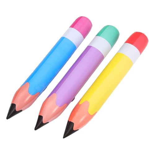 HAKIDZEL 3 Stück Aufblasbare Jumbo-bleistifte aus PVC Farbiges Party-dekor Langlebige Schulanfang-dekoration Leicht Hängbar für Klassenzimmer und Garten Sichere Party-accessoires HAKIDZEL 3 Stück Aufblasbare Jumbo-bleistifte aus PVC Farbiges Party-dekor Langlebige Schulanfang-dekoration Leicht Hängbar für Klassenzimmer und Garten Sichere Party-accessoires von HAKIDZEL